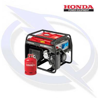 Honda EG3600CL 3.6kW3kVA Specialist Framed Dual Fuel LPG Generator