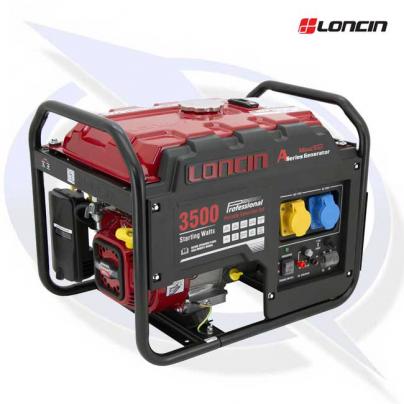 Loncin LC3500-AS 3.1kVA/3.1kW Frame Mounted Petrol Generator