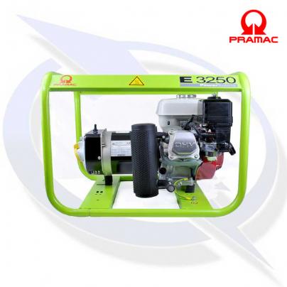 Pramac E3250 2.9kVA/2.6kW DUAL VOLTAGE Petrol Generator