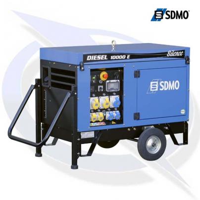SDMO Diesel Silence 10000E 6.5kVA/5.2kW Canopied Generator