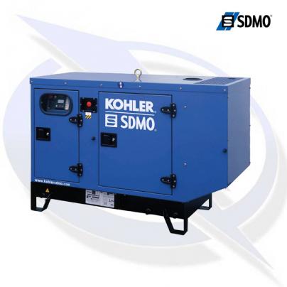 SDMO XP-T12K ALIZE 11.5KVA/9.2KW 3 PHASE INDUSTRIAL SILENT DIESEL CANOPY GENERATOR