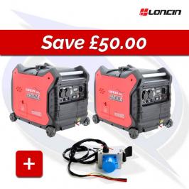 Loncin LC3500i 3.3kva/3.3kw  inverter petrol generator Parallel Bundle