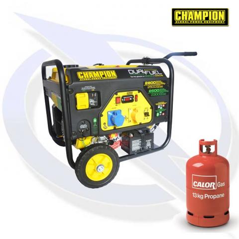 Champion CPG3500E2-DF 2800 Watt Dual Fuel Generator