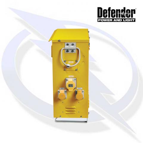 Defender 7.5KVA SLIMLINE TRANSFORMER 110V INCL 4X 16A 2X 32A, 2X LIGHTING OUTLETS