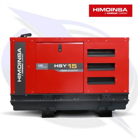 HIMOINSA HSY-15 M5 13KVA/10KW SINGLE PHASE DIESEL CANOPY GENERATOR
