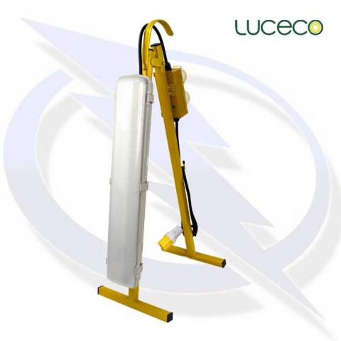 luceco site 110v plasterers 30w plug out