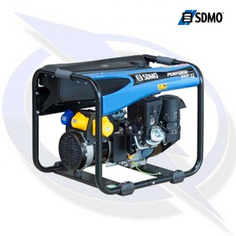 SDMO Perform 3000 XL TB 3.75kVA/3kW Long Run Frame Mounted Petrol Generator