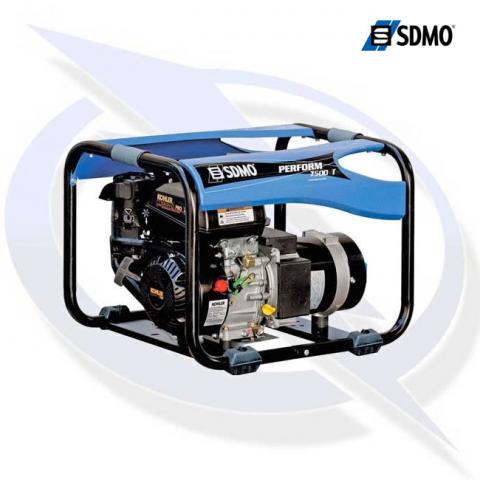 sdmo perform 7500t 3 phase 8.15kva/6.5.5kw frame mounted petrol generator