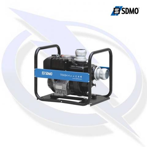 SDMO 'Trash 4' 4 Inch Diesel Powered Trash Water Pump