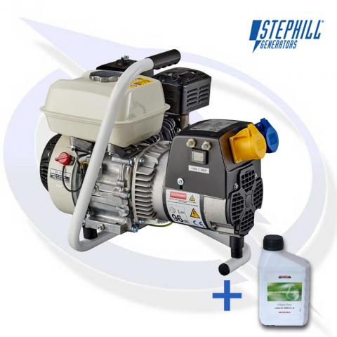 Stephill GE2501 2.5kVA / 2.0KW Honda Petrol Generator with Carry Handle