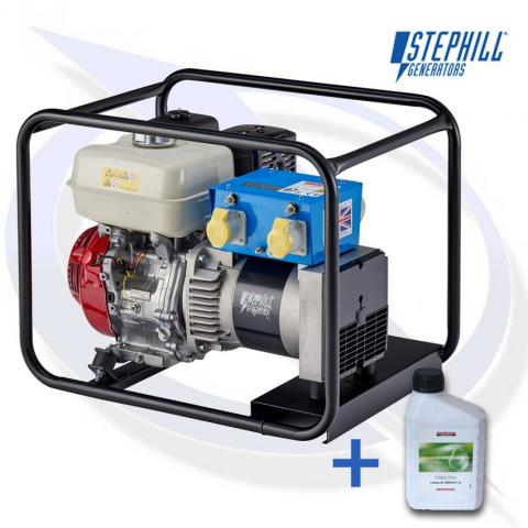 Stephill SE5000EC 5kVA / 4kW Honda Petrol Fusion Generator