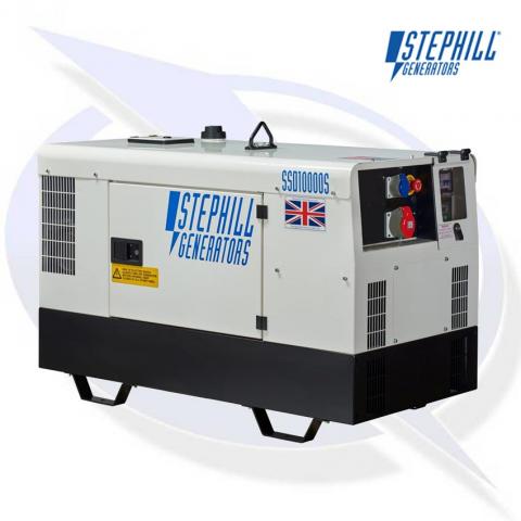 Stephill SSD10000S 3PH 3-Phase Super Silent 10kVA / 8KW Generator