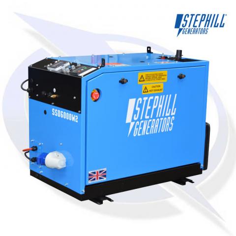 Stephill SSD6000W2 6kVA / 4.8kW Welfare Cabin Diesel Generator