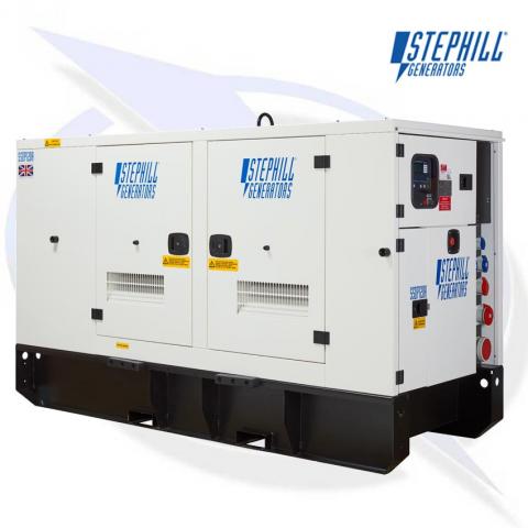 Stephill SSDP120A AVR 117kVA/93kW EU Stage 3A Super Silent Diesel Canopy Generator