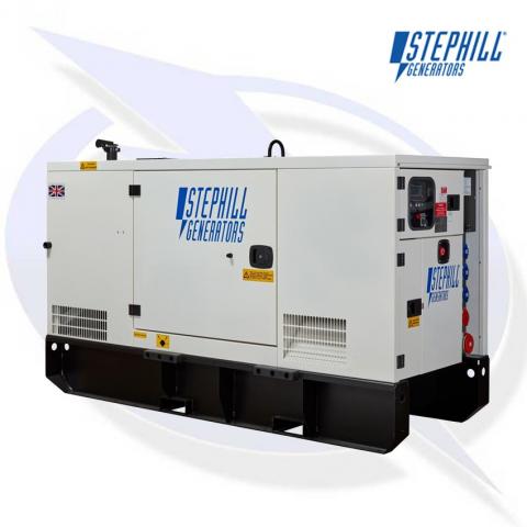 Stephill SSDP70A AVR 70kVA/53kW EU Stage 3A Super Silent Diesel Canopy Generator