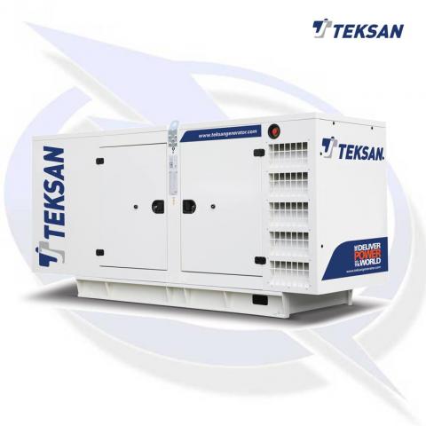 Teksan TJ550EC5L 550kVA/440kW Three Phase Diesel Canopy Generator