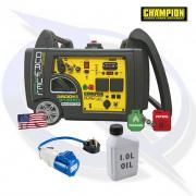 Champion 73001I-DF 3300 Watt Inverter Dual Fuel Generator