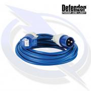 Defender 14M Extension Lead - 16A 1.5MM Cable - Blue 240V