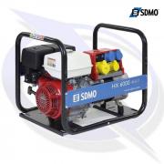 sdmo intens hx6000 tb 6.6kva/6.0kw frame mounted honda petrol generator
