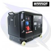 Warrior LDG6500SV3 6.25kVA / 5kW 3-Phase Silenced Diesel Generator