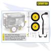 Wheel trolley kit for Champion CPG3500, CPG4000E1 & CPG4500 Generators